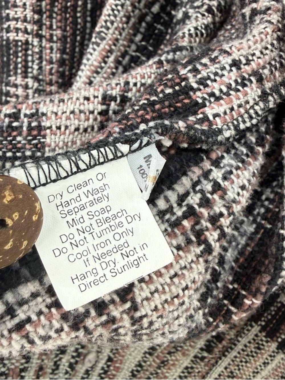 Yasuko Kurisaka Handmade Woven Cardigan Jacket One Size - Picture 3 of 5